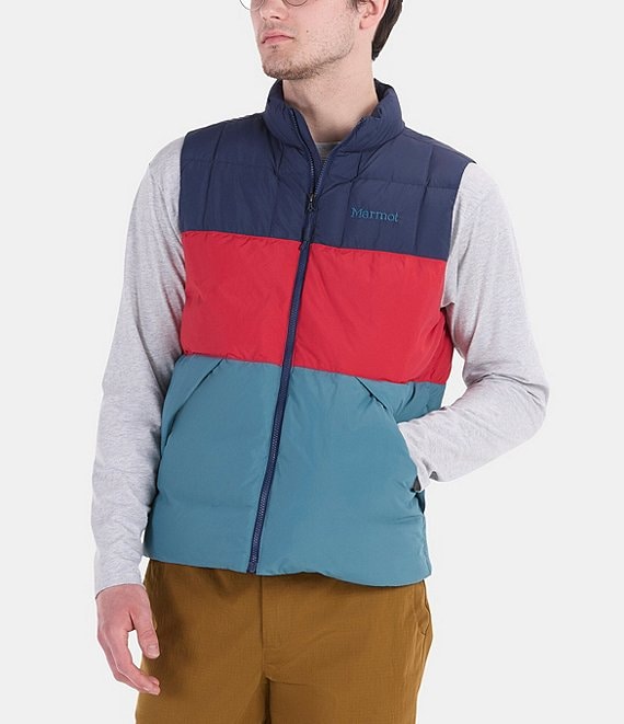Marmot Ares Color Block Vest, Arctic Navy - Image 1
