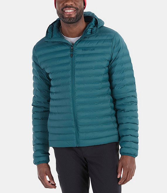 Mens marmot featherless hooded jacket best sale