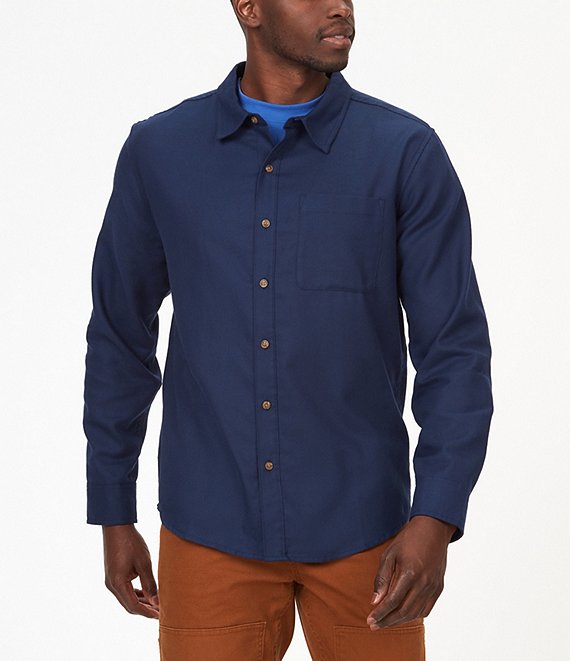 Marmot Fairfax Lightweight Flannel Long Sleeve Woven Shirt | Dillard's