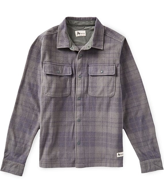 Marmot Felton Fleece Plaid Long Sleeve Woven Shirt