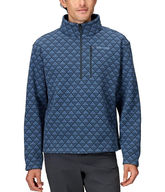 Marmot Heavyweight Drop Line Printed Half-Zip Pullover Dillard's