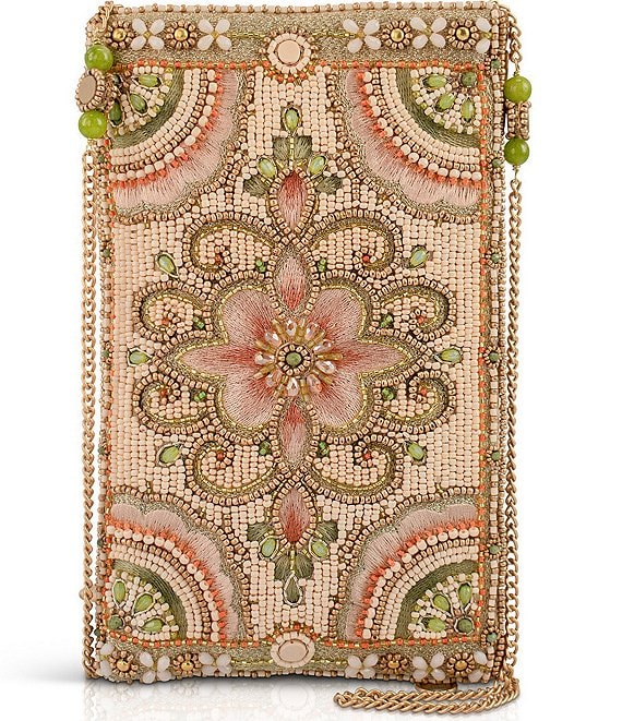 Mary Frances Gentle Touch Beaded Versatile Crossbody Bag