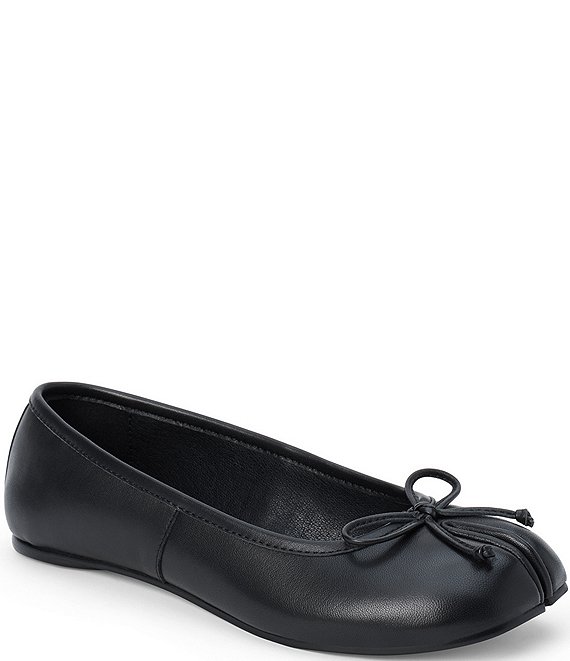 Matisse Mason Split Toe Leather Ballet Flats