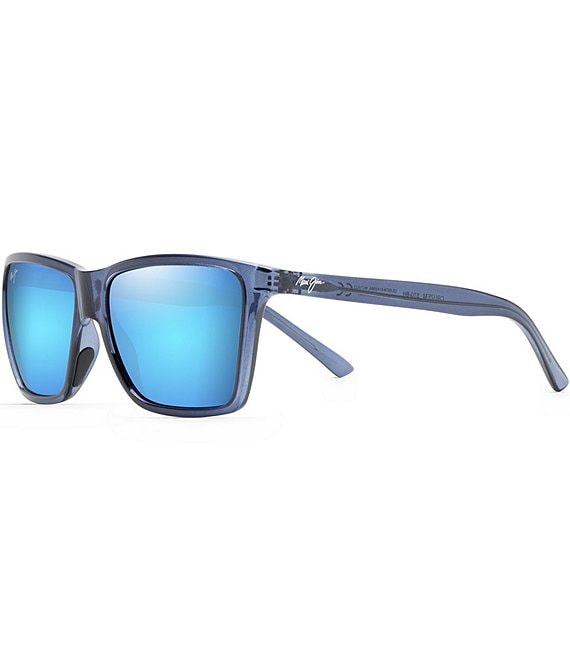 Maui Jim Cruzem 57mm PolarizedPlus2® Rectangular Sunglasses