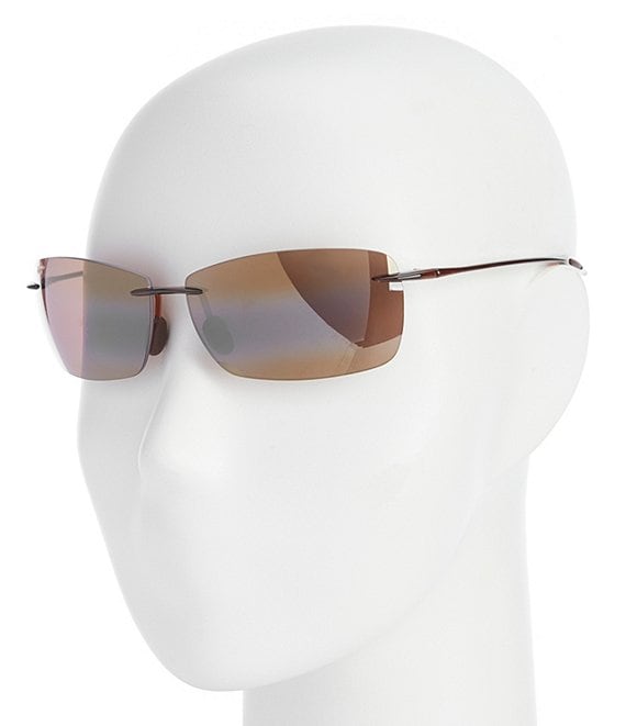Maui Jim Unisex Lighthouse PolarizedPlus2® Rectangular 65mm