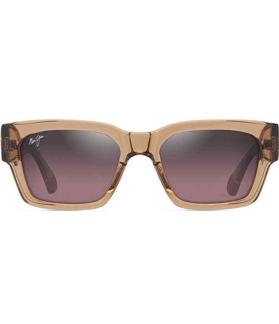 Maui Jim Unisex Kenui Polarized Plus2®53mm Square Sunglasses