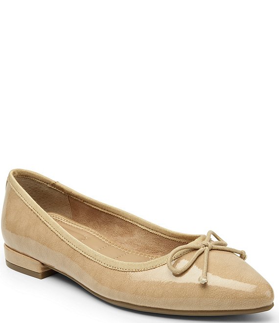 Me Too Aviana Patent Leather Bow Dress Flats | Dillard's