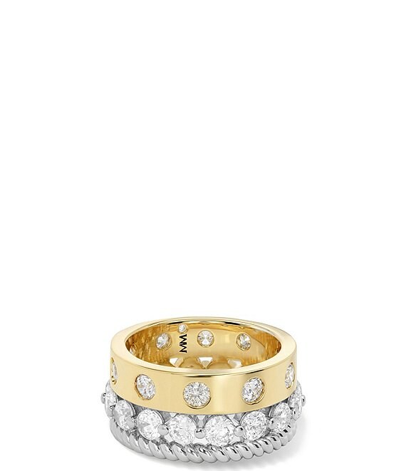 Melinda Maria Ashley Venice Stacked Ring