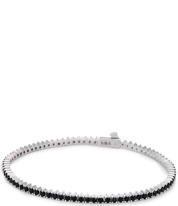 Melinda Maria Not Your Basic Tennis Line Bracelet