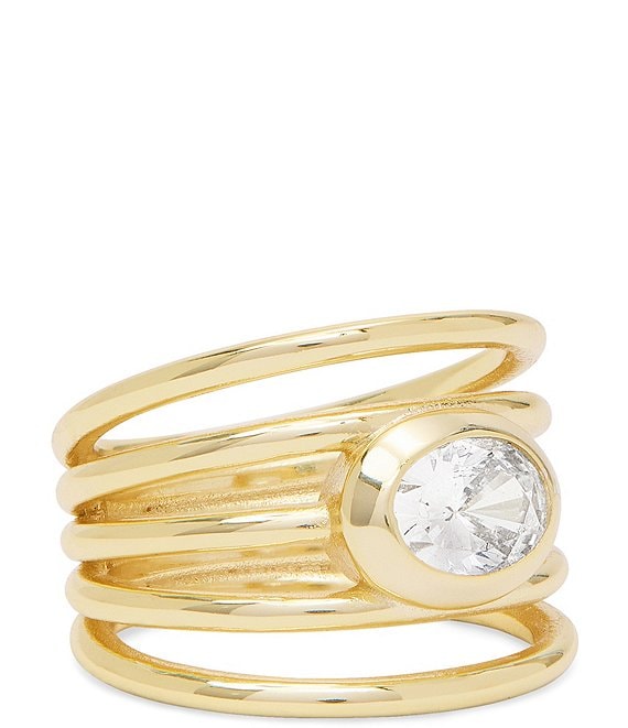 Melinda Maria She's a Boss Stacked Ring