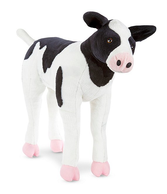 Melissa Doug Calf Lifelike Stuffed Animal Dillard s