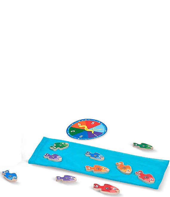Melissa & Doug Catch & Count Magnetic Fishing Rod Set