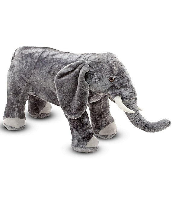  Melissa & Doug Giant Elephant - Lifelike Stuffed