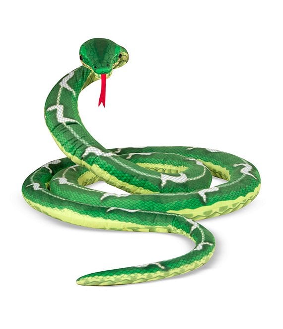 melissa and doug snake plush