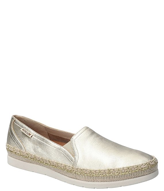 Mephisto Valina Leather Slip-Ons | Dillard's