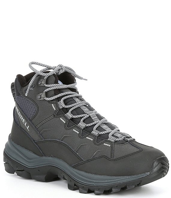 Merrell Men's Thermo Chill Mid Waterproof Cold Weather Lace-Up Boots ...