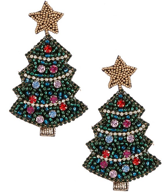 New Christmas Tree Star Acrylic Dangle Earrings for Women Cartoon Glitter  Plant Statement Earring Happy New Year Jewelry Gifts - AliExpress