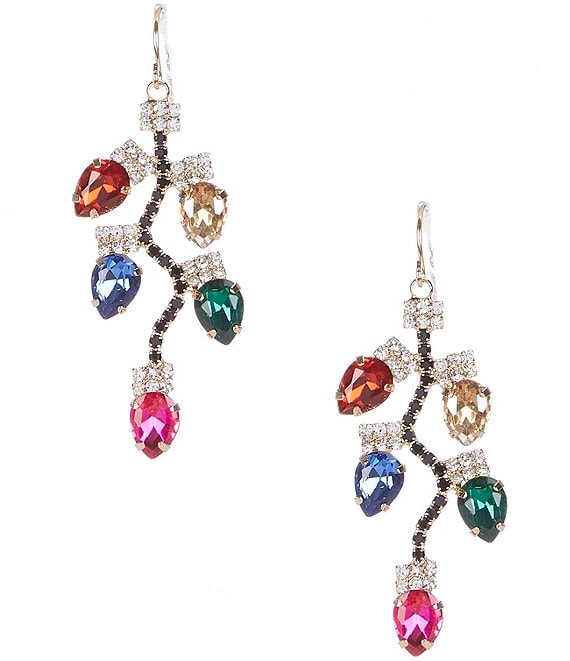 Merry Christmas Lights Earrings Merry Christmas Lights Earrings