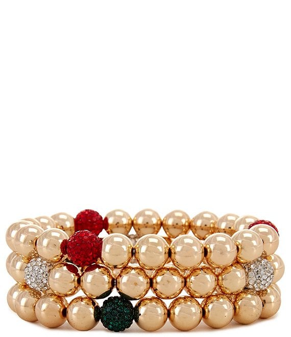 Merry & Bright Fireball Stretch Bracelet Set