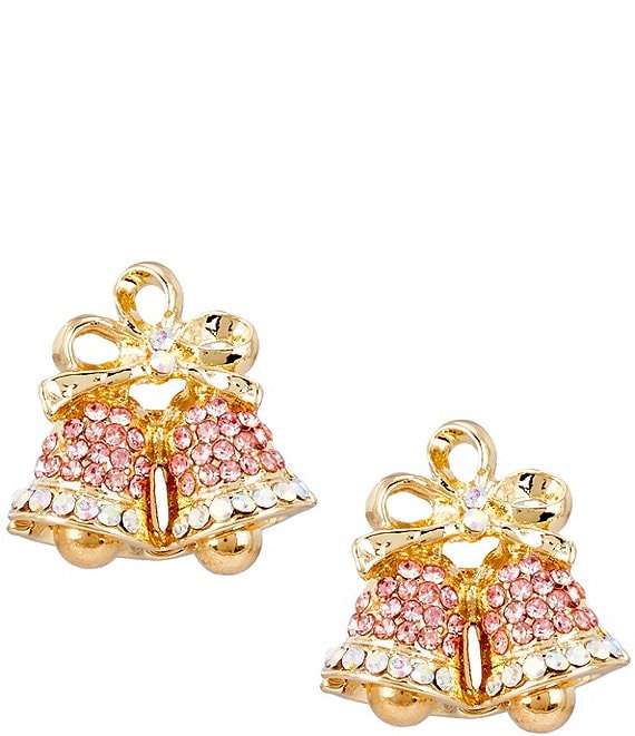 Merry & Bright Hoilday Bells Stud Earrings
