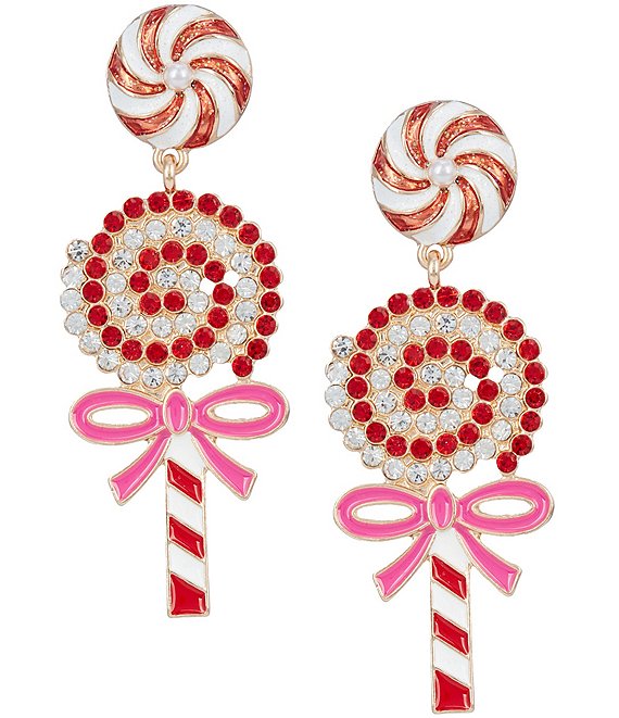 Merry & Bright Holiday Candy Earring Candy Drop Earrings