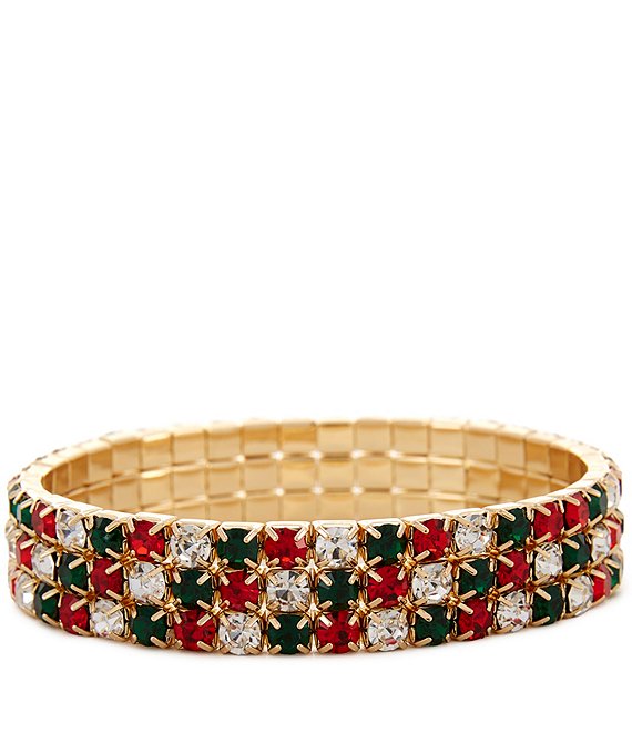 Merry & Bright Holiday Stretch Bracelet