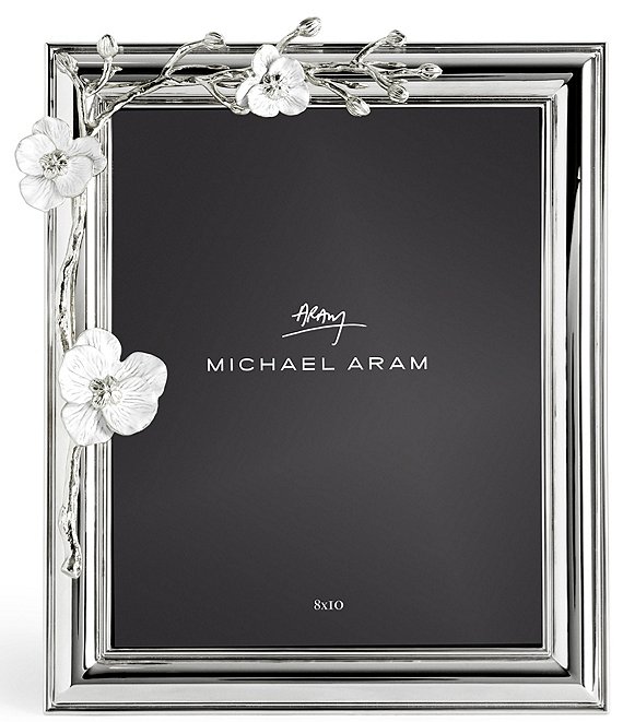 Michael Aram Silver Orchid Collection 8 x 10 Frame