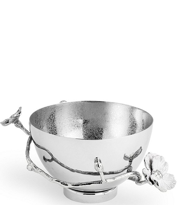 Michael Aram Silver Orchid Collection Small Bowl