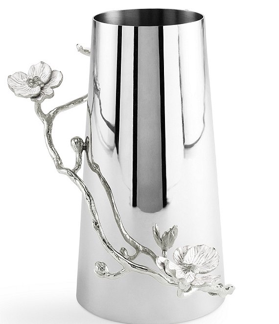 Michael Aram Silver Orchid Collection Vase