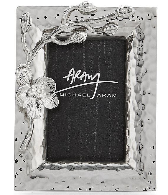 Michael Aram White Orchid Collection Metal Mini Frame