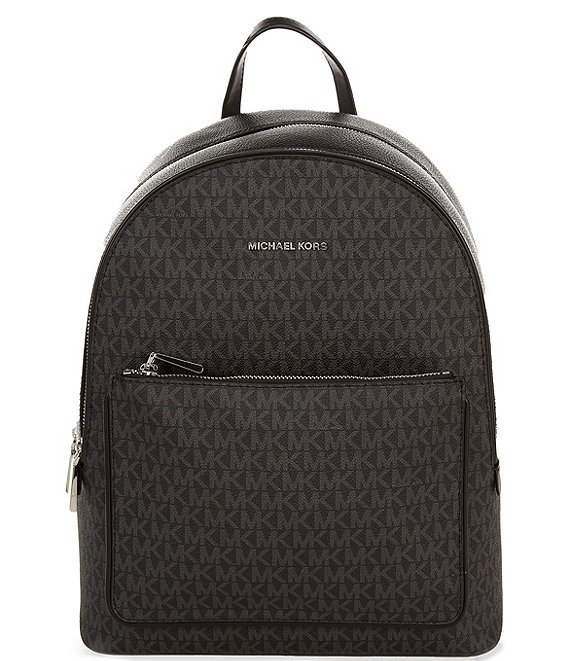 Michael Kors Michael Signature Large Backpack in White