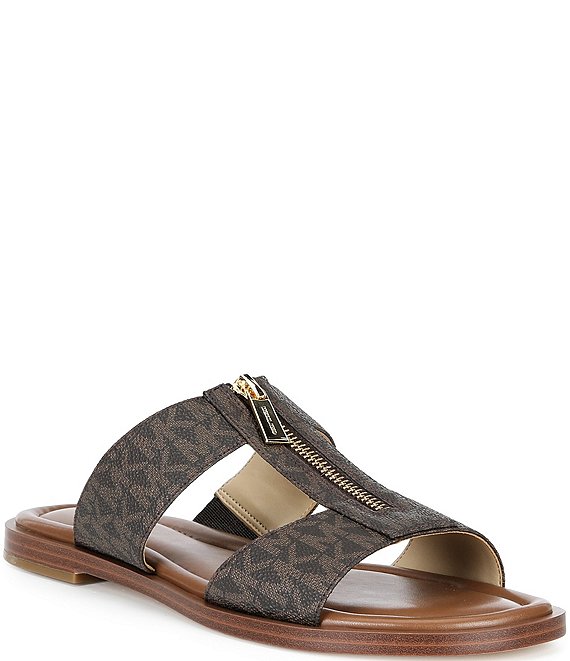 Michael Kors Berkley Flat Slip On Sandals