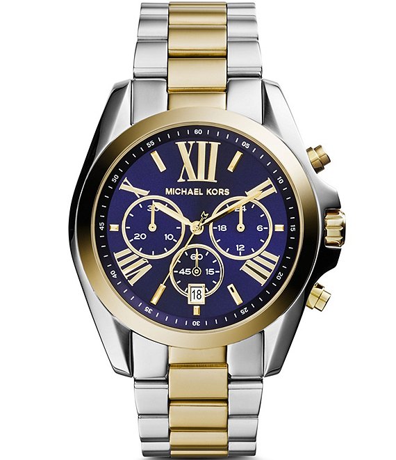 Michael Kors Analog Watch With Blue Strap