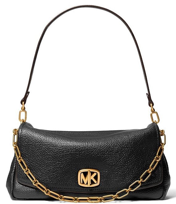 Michael Kors Bryant Large Turnlock Convertible Chain Shoulder Bag