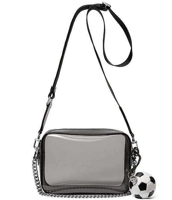 Michael Kors Bryant Medium Chain Clear Camera Crossbody Bag