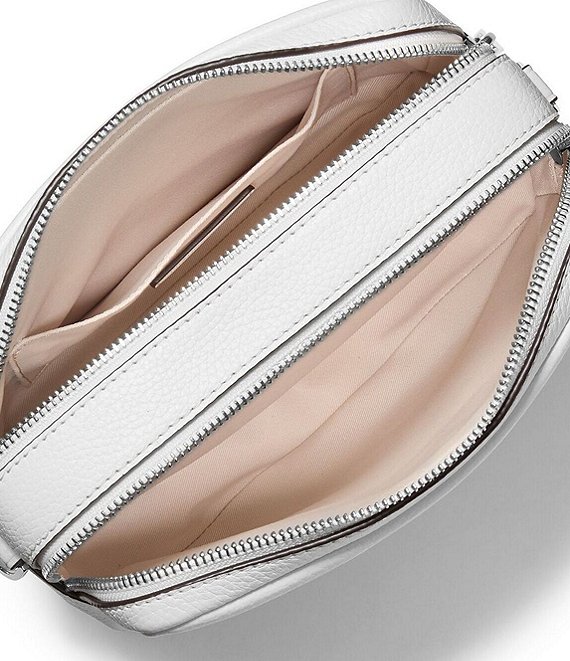 Michael Kors Bryant Medium Double Zip Flower Strap Camera