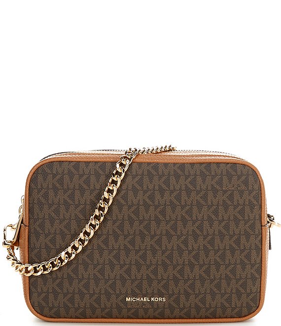 Michael Kors Bryant Medium Double Zip Chain Camera Crossbody