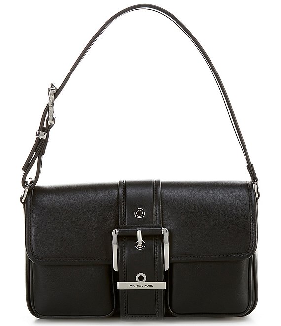Michael Kors Colby Medium Buckle Detail Shoulder Bag | Dillard's