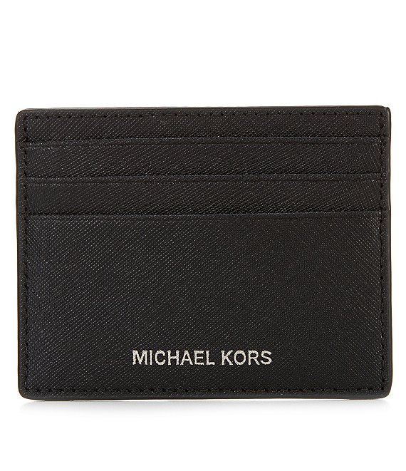 Michael Kors Crossgrain Leather Tall Card Case | Dillard's