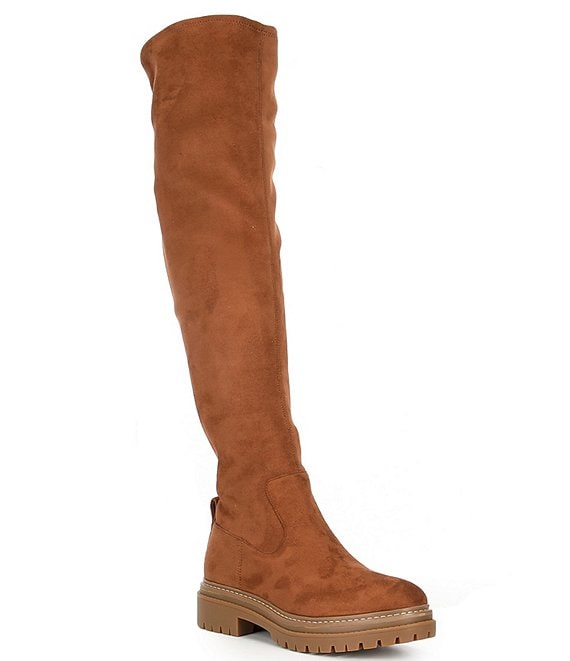 Michael Kors Cryus Suede Over The Knee Boots | Dillard's
