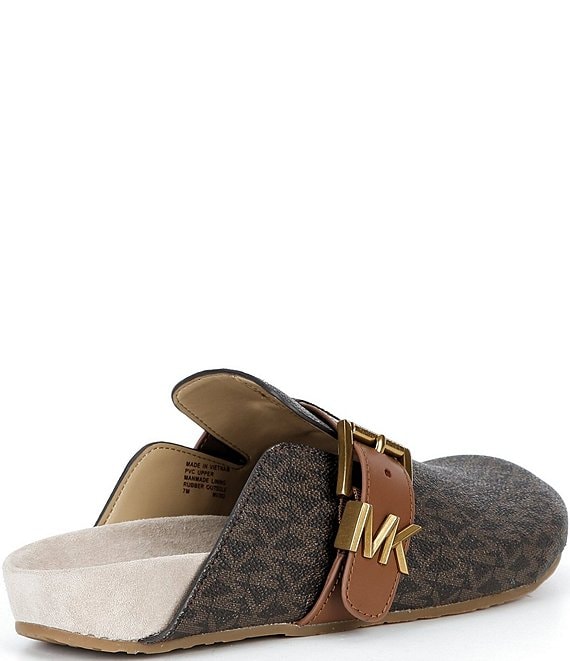 Michael Kors Greer Logo Mules | Dillard