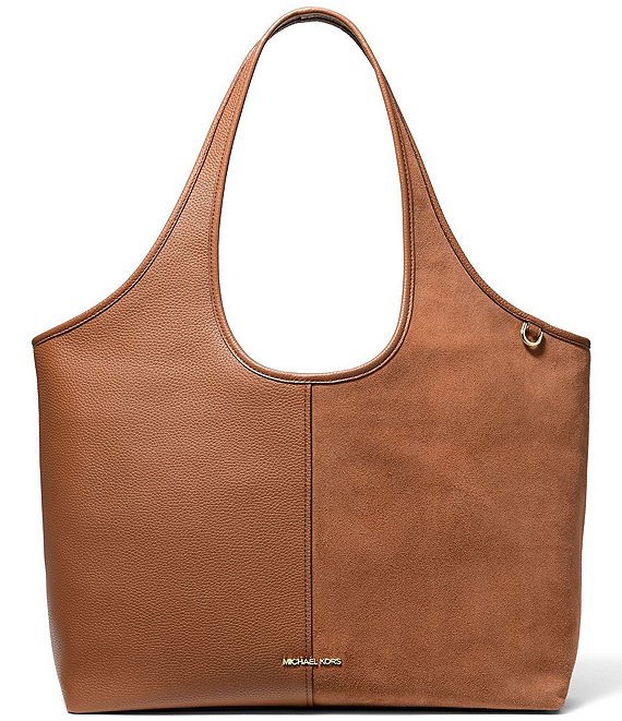 Michael Kors Henly Large Shopper Suede Tote Bag | Dillard display picture 2