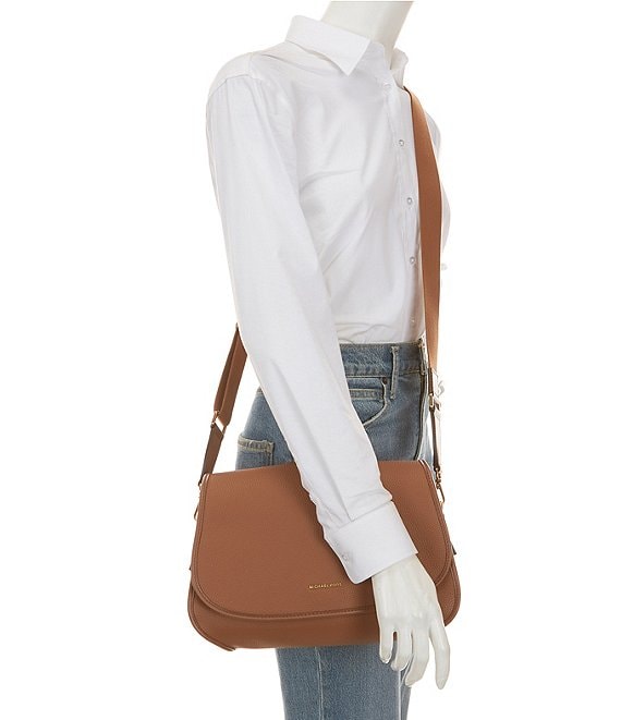 Michael Kors Holmes Medium Convertible Saddle Messenger Bag
