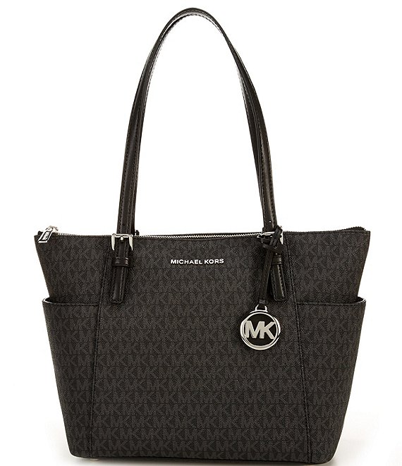MICHAEL KORS FREYA Large Open Signature Tote with Pouch BRIGHT WHITE NEW  £231.11 - PicClick UK