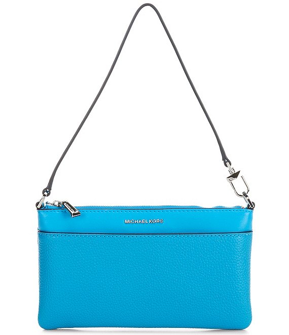 Michael Kors Jet Set Medium Top Zip Convertible Wristlet Shoulder Bag