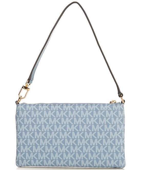 MJ Michael Kors Jet Set Medium Top Zip Convertible Wristlet Shoulder
