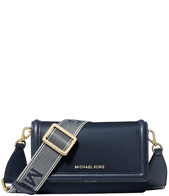 Michael Kors Jet Set Small Phone Web Strap Crossbody Bag