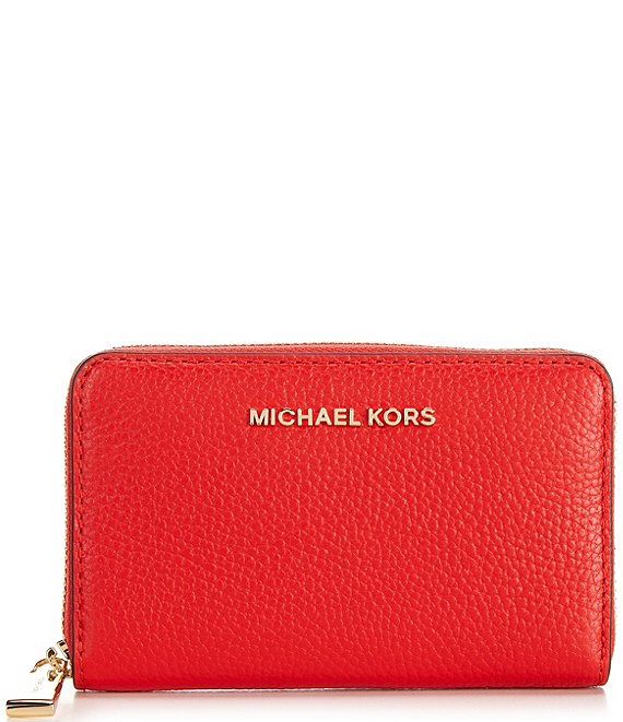 Michael Kors Mercer Leather Coin Purse in South Pacific 32T7GM9P0L –  PinkOrchard.com