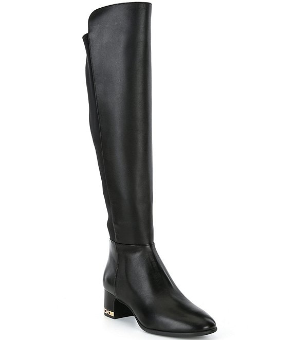 Michael Kors June Flex Nappa Leather Riding Boots Dillard s