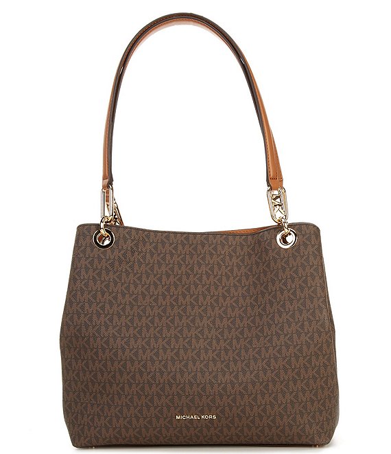 Color:Brown/Acorn - Image 1 - Kensington Large Shoulder Bag